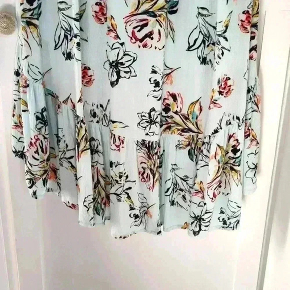 New Directions | women's| floral pastel high low dress | size Medium - Picture 5 of 6